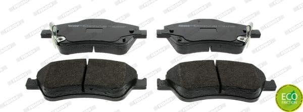 Brake pads front, Top Quality FDB4046 - image 2