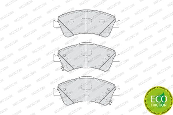 Brake pads front, Top Quality FDB4047 - image 3