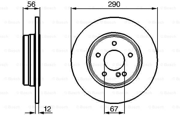 Brake Disc 0986478899 - image 5