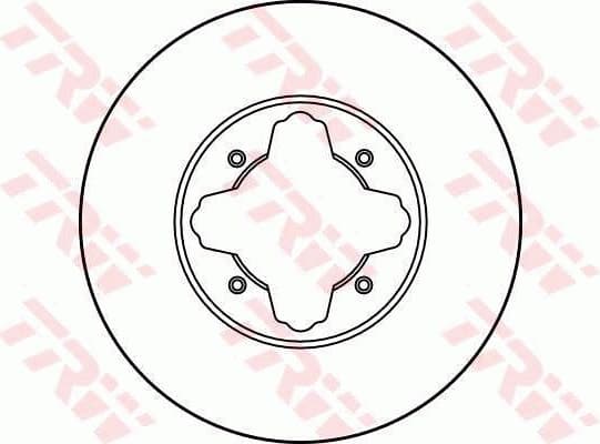 Brake Disc DF2679 - image 2