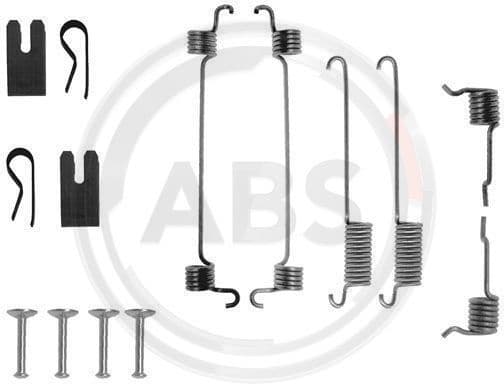 Accessory Kit, brake shoes 0772Q