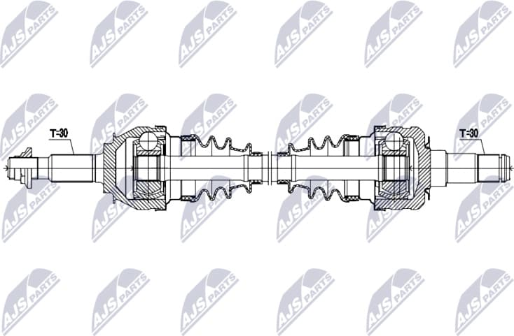Drive Shaft NPW-TY-216