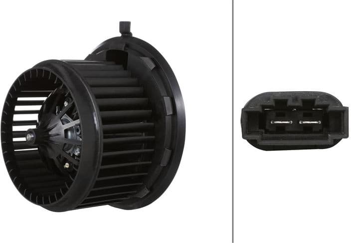 Interior Blower 8EW 366 400-661