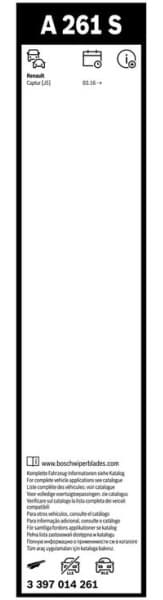 Wiper Blade Aerotwin 3 397 014 261 - image 3