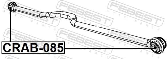Mounting, control/trailing arm CRAB-085 - image 2