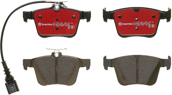 Brake Pad Set, disc brake XTRA LINE P 85 162X - image 3