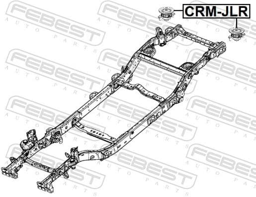 Mounting, vehicle frame CRM-JLR - image 2