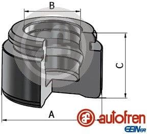 Piston, brake caliper D025821