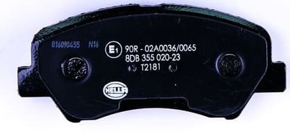 Brake Pad Set, disc brake 8DB 355 020-231 - image 2