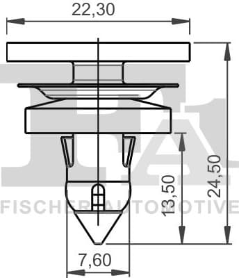 Clip, trim/protection strip 33-40024.5 - image 2