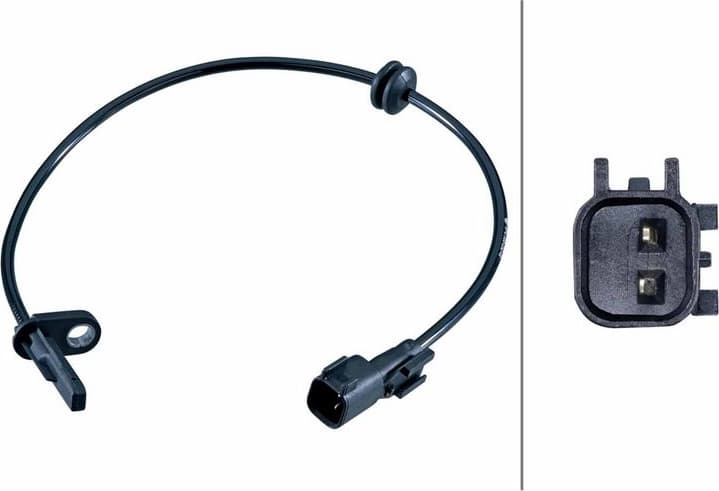 Sensor, wheel speed 6PU 358 252-491