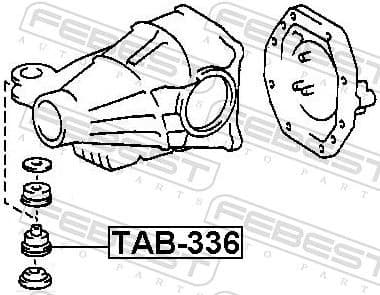 Mounting, differential TAB-336 - image 2
