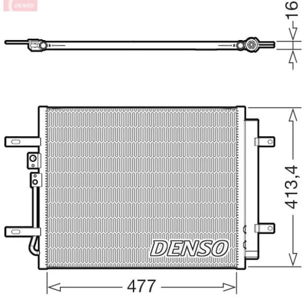 Condenser, air conditioning DCN41029