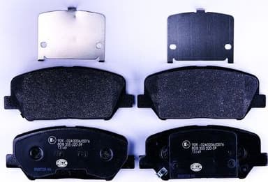 Brake Pad Set, disc brake 8DB 355 020-591