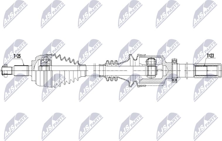 Drive Shaft NPW-RE-260