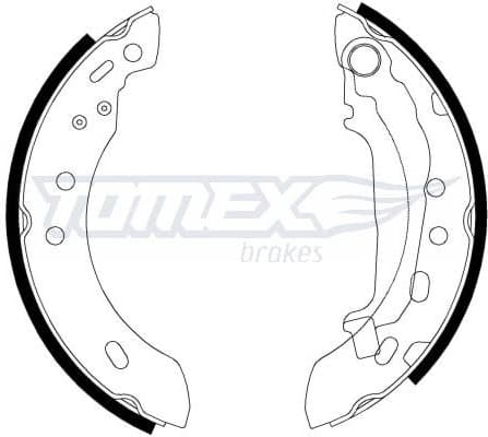 Brake Shoe Set TX 21-47