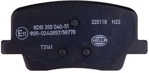 Brake Pad Set, disc brake 8DB 355 040-511 - image 2