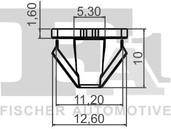 Clip, trim/protection strip 89-10004.5 - image 2