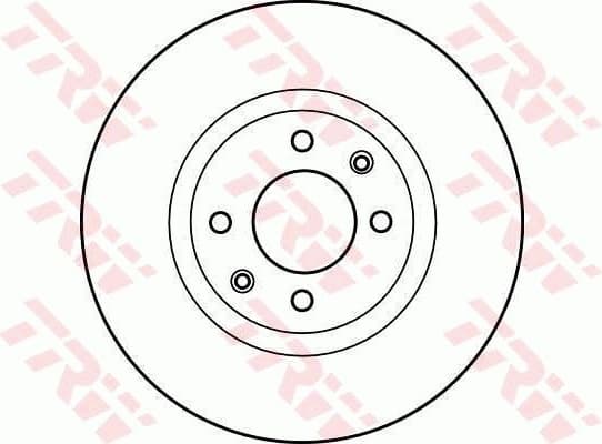 Brake discs kit front (2pcs), Top Quality DF4183 - image 8
