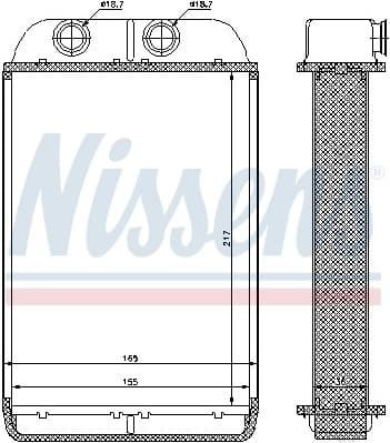 Heat Exchanger, interior heating 70232