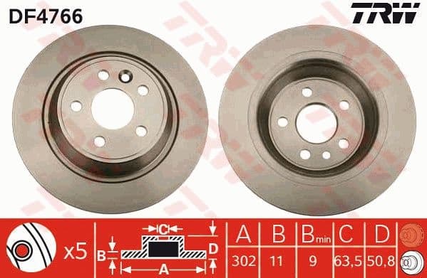 Brake Disc DF4766
