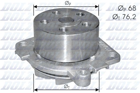 Water pump cooling system S-213