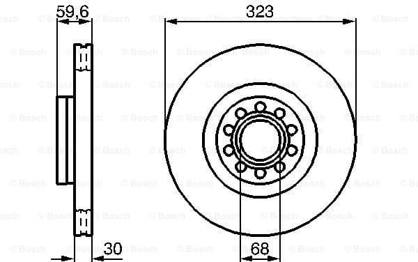 Brake Disc 0986479060