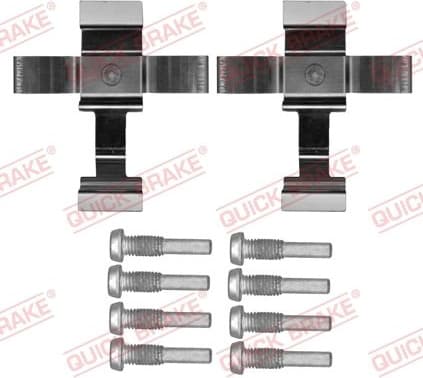 Accessory Kit, disc brake pad 109-0223