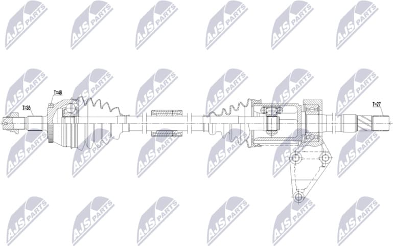 Drive Shaft NPW-MG-003