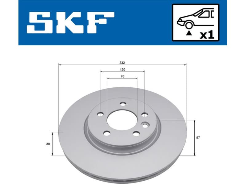 Brake Disc VKBD 81403 V1