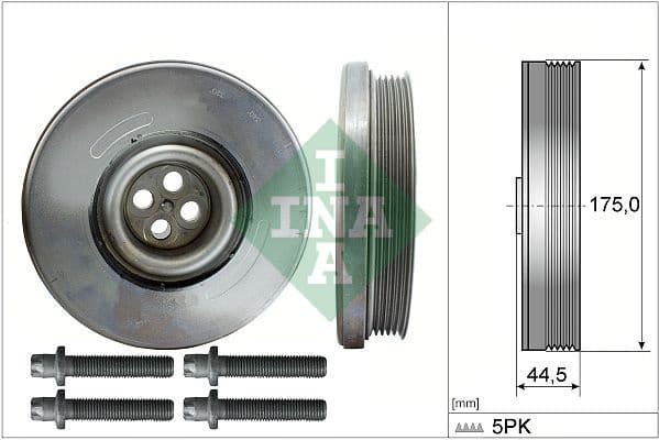 Belt Pulley, crankshaft 544 0604 20