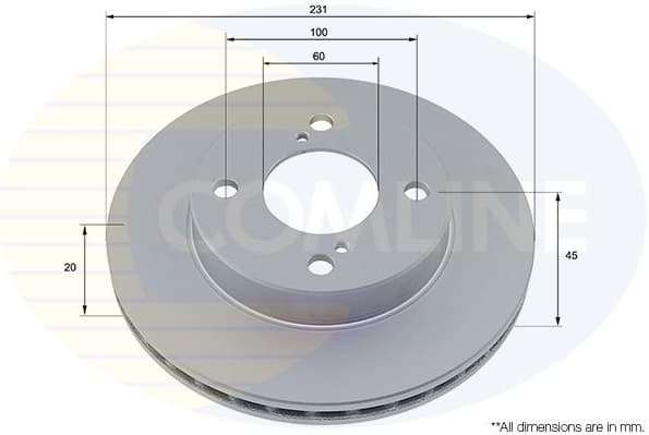 Brake Disc COATED ADC5039V