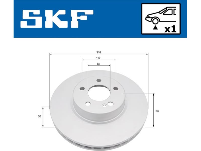 Brake Disc VKBD 81374 V1