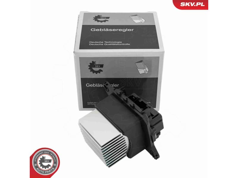 Resistor, interior blower 95SKV083