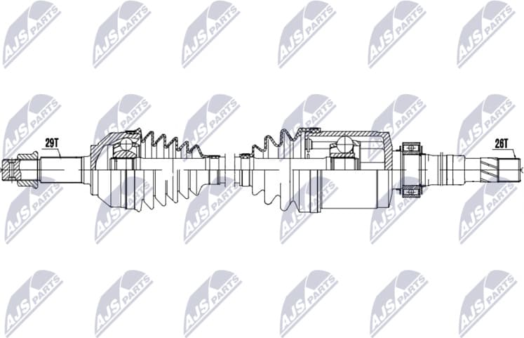 Drive Shaft NPW-NS-202