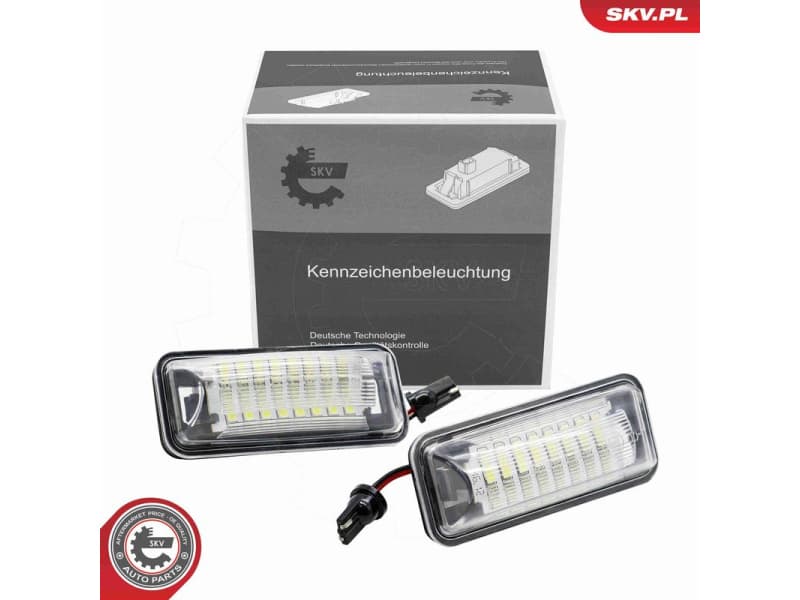 Licence Plate Light 72SKV578