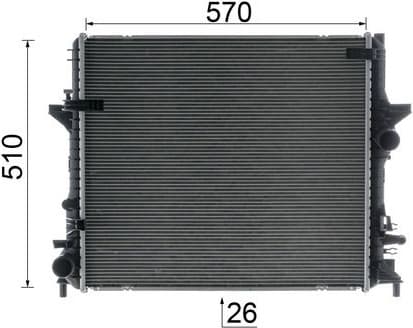 Radiator, engine cooling BEHR *** PREMIUM LINE *** CR 1930 000P - image 10