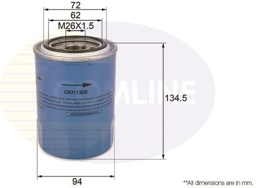 Filter oil CKI11300