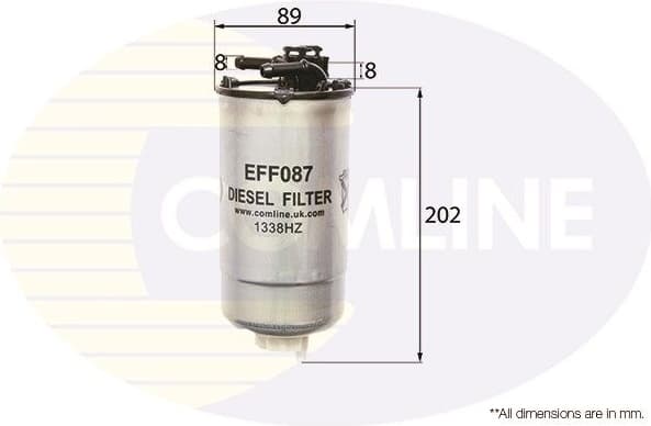 Filter diesel fuel EFF087 - image 2