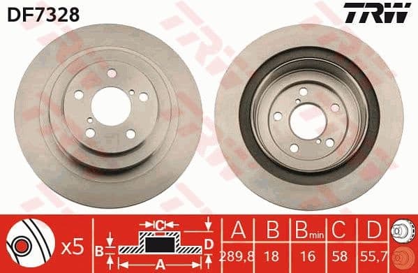 Brake Disc DF7328