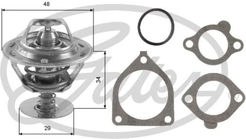 Thermostat, coolant TH39082G1