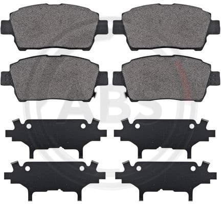 Brake Pad Set, disc brake 37134