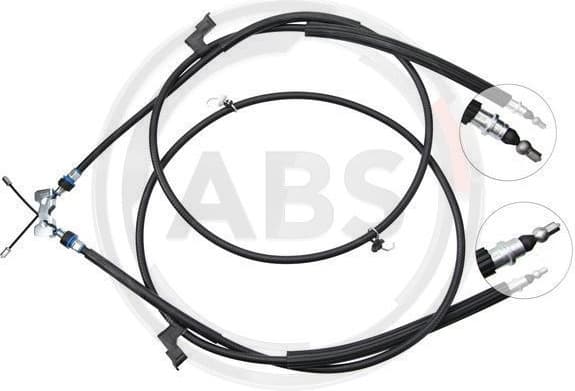 Cable Pull, parking brake K19895