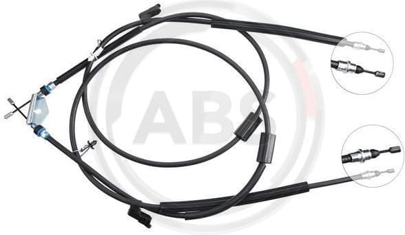 Cable Pull, parking brake K10325