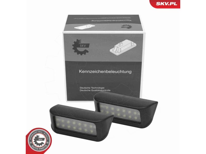 Licence Plate Light 72SKV558
