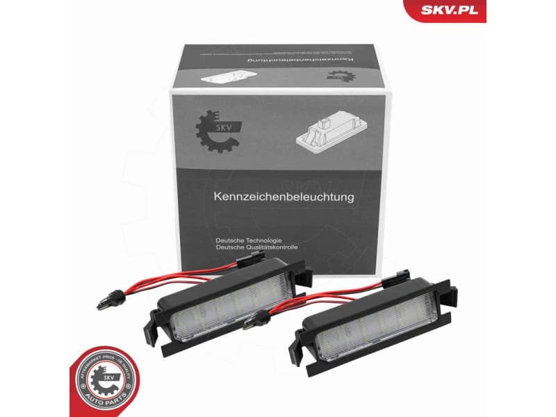 Licence Plate Light 72SKV602