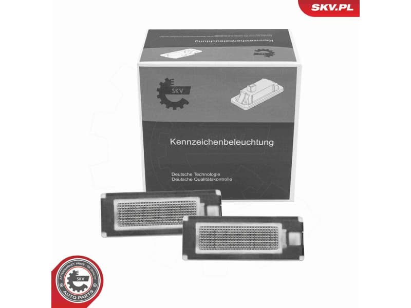 Licence Plate Light 72SKV622