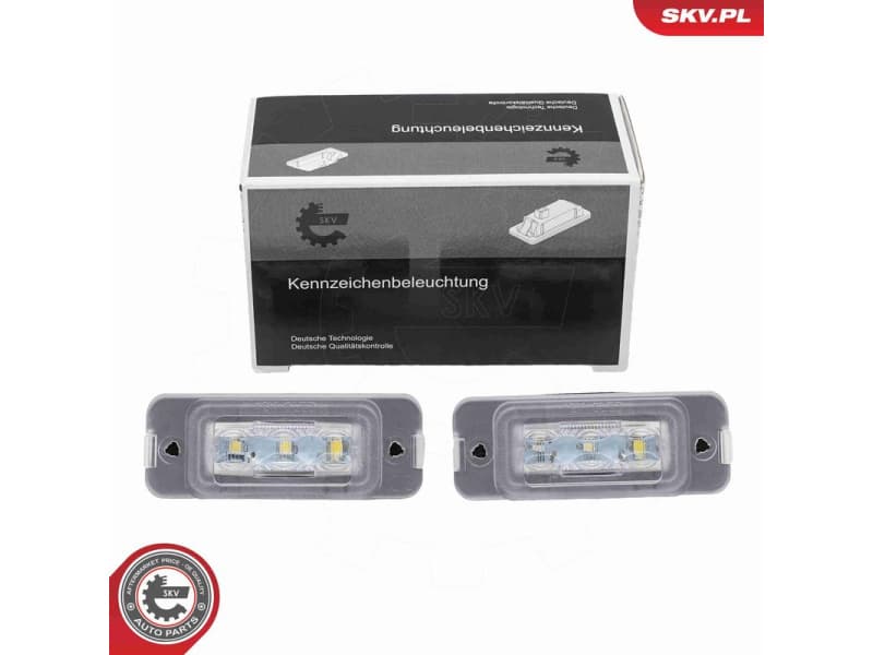 Licence Plate Light 72SKV572