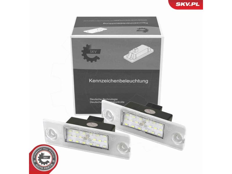 Licence Plate Light 72SKV560