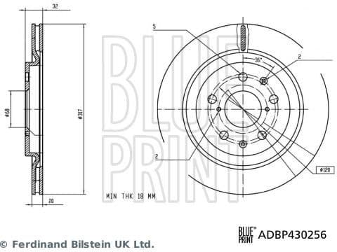 Brake Disc ADBP430256 - image 4